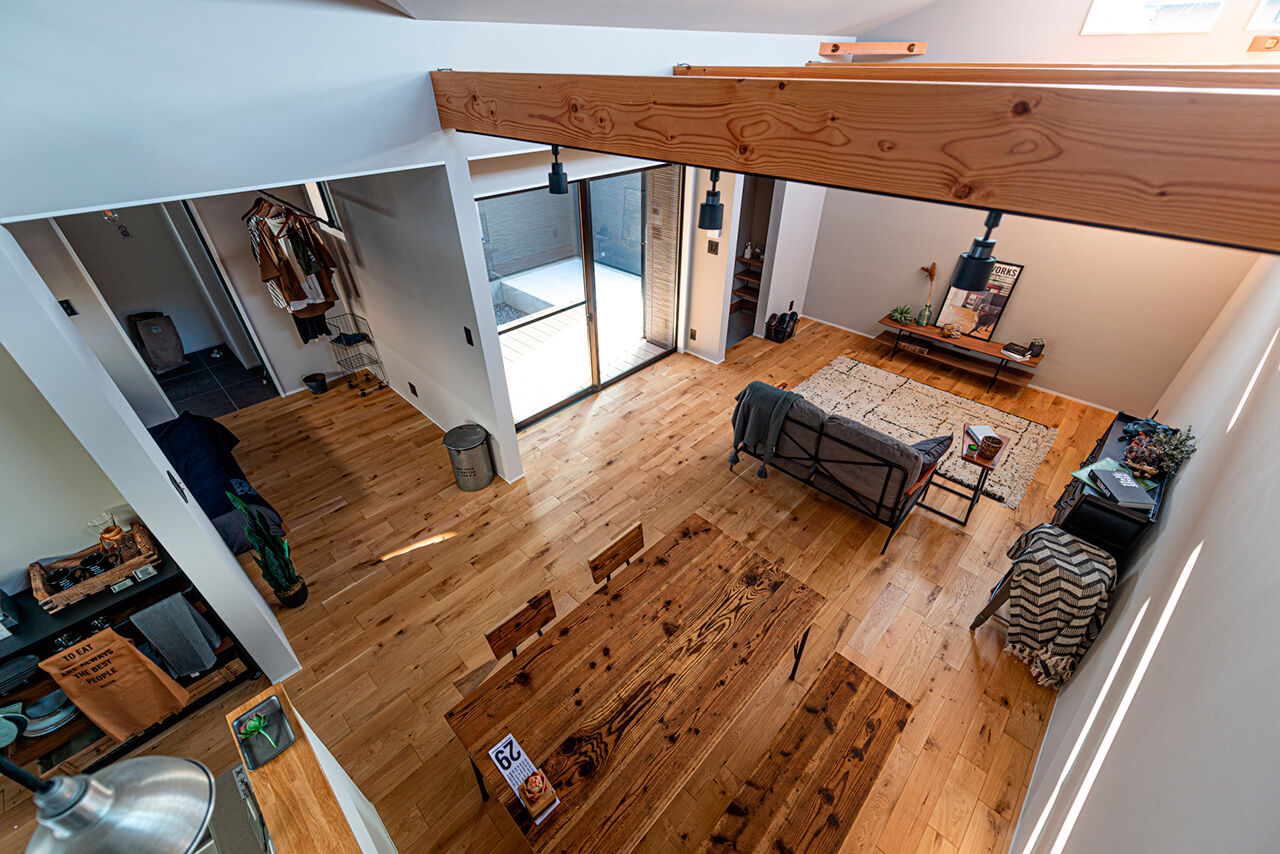 LIMINI 【平屋/ロフト/15坪/間取り図有】無駄をなくした正方形。引き算でデザインしたミニマリストの平屋の建築実例画像3