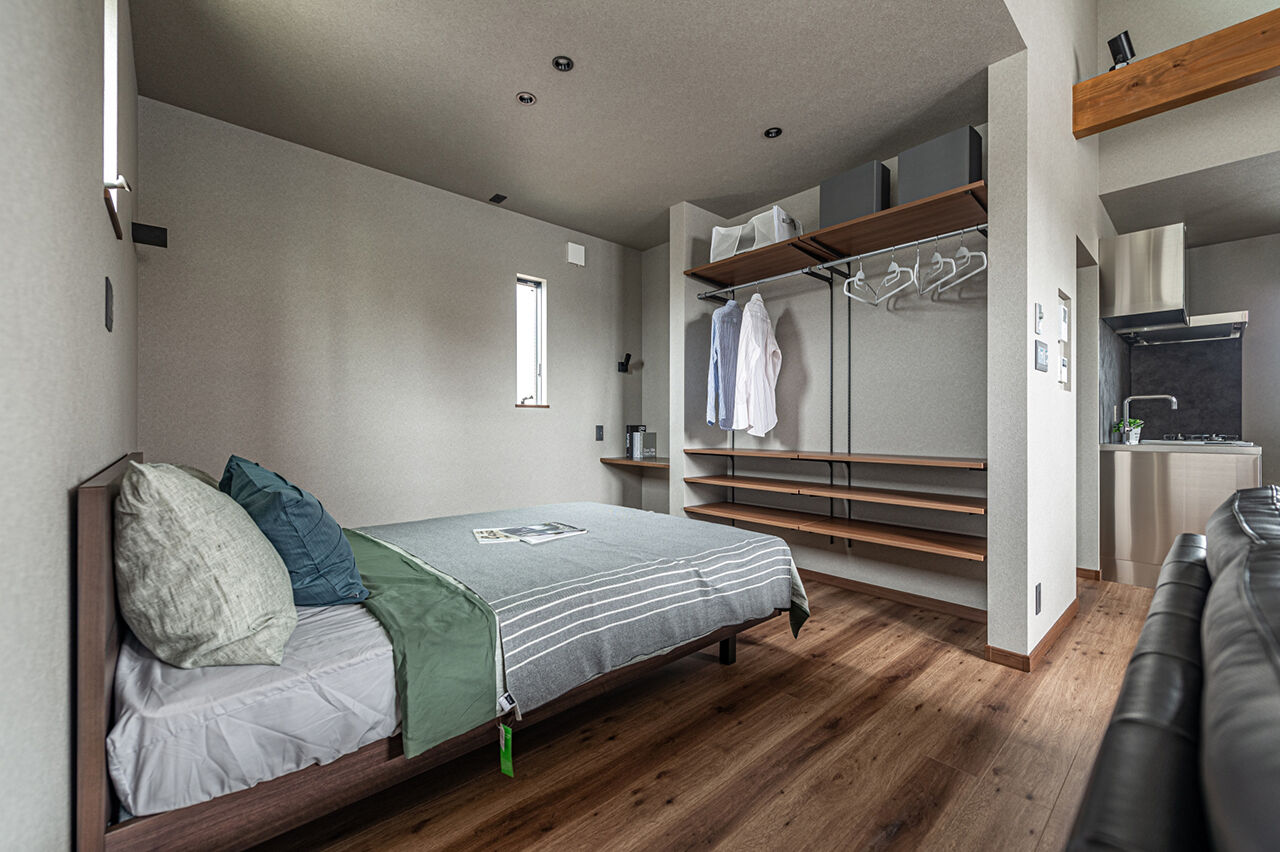 LIMINI 【愛知県/平屋/12坪/狭小地/間取り図有】シニア世代も快適に暮らせる、バリアフリー設計の小さな平屋の建築実例画像8