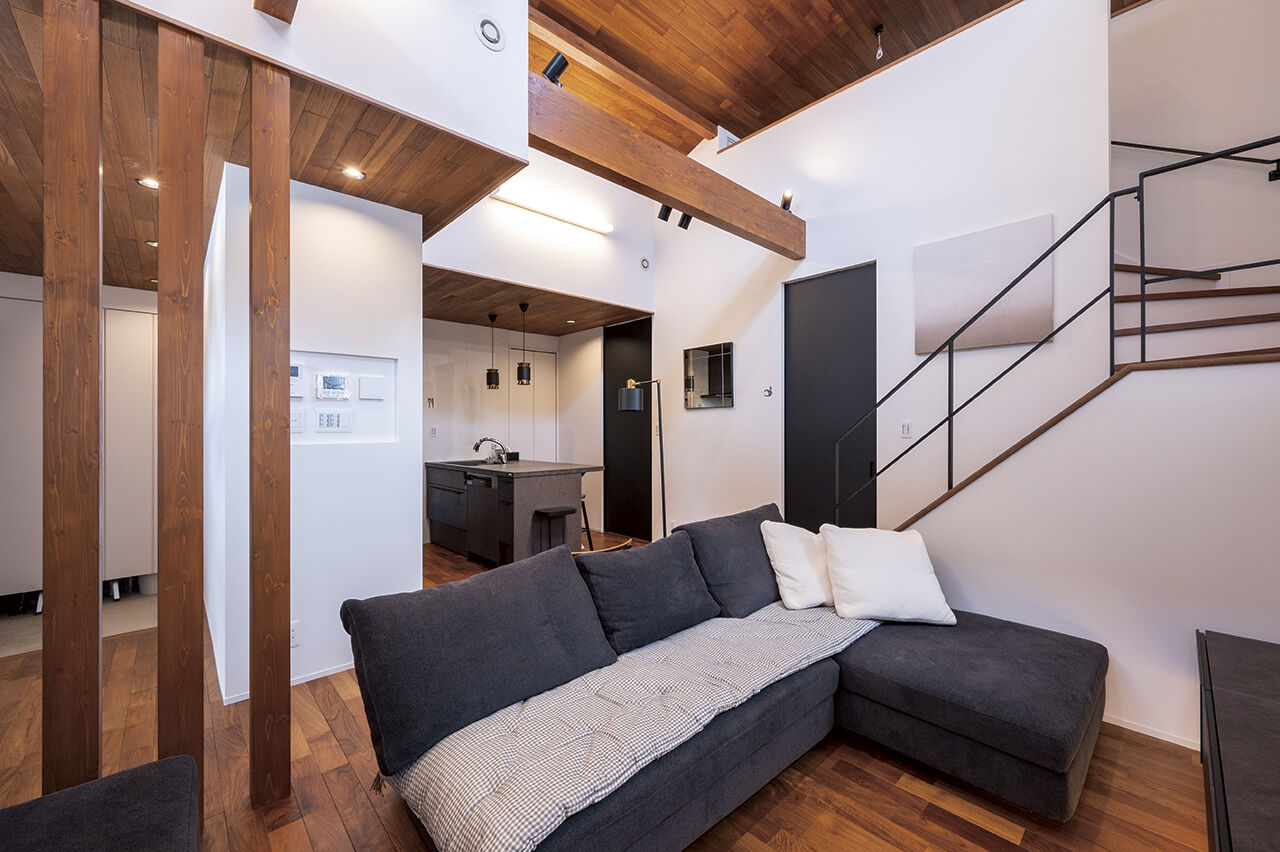 LIMINI 【2000万円台×平屋/21坪/間取り図有】駅徒歩2分の旗竿地。一人暮らしを楽しむ「都心型コンパクト平屋」の建築実例画像4