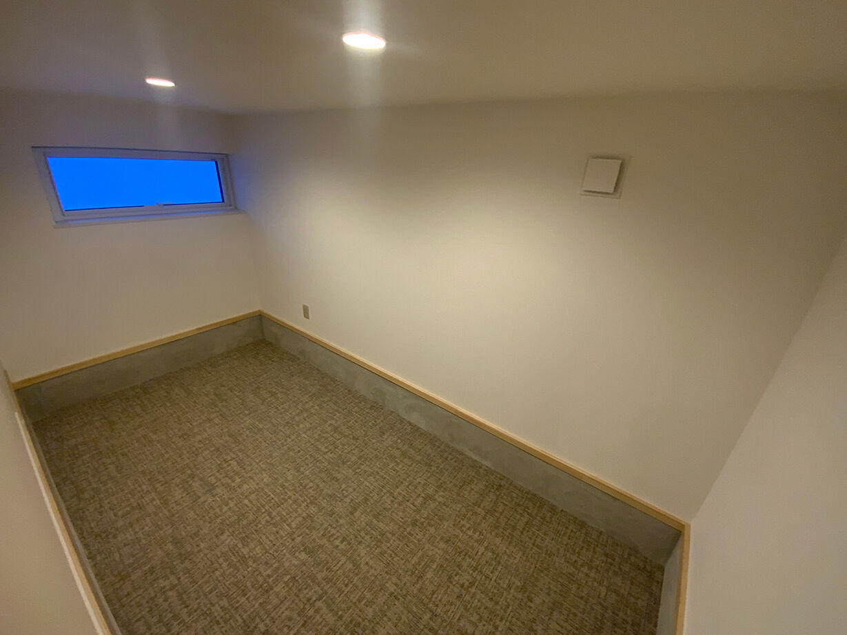 生杉建設 【千歳市｜30坪台｜2階建て｜間取り図有】スキップフロア×ダウンフロアで立体感のある家の建築実例画像3