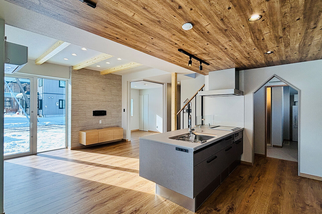 生杉建設 【2000万円台｜2階建て｜家事ラク｜収納充実｜自然換気】見守る距離が心地よい、陽だまりの家の建築実例画像2