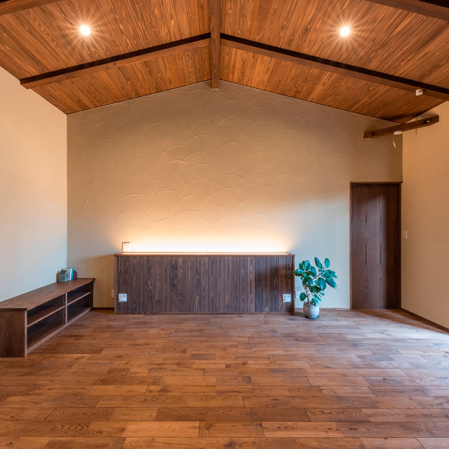 愛和 【愛知/平屋/30畳LDK/ビルドインガレージ】セカンドライフを過ごす大らかな平屋は愛犬にもやさしい木の家の建築実例画像8