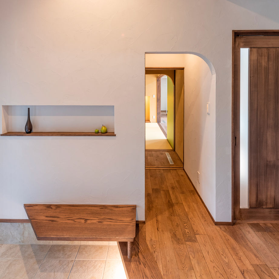 愛和 【愛知/平屋/30畳LDK/ビルドインガレージ】セカンドライフを過ごす大らかな平屋は愛犬にもやさしい木の家の建築実例画像10