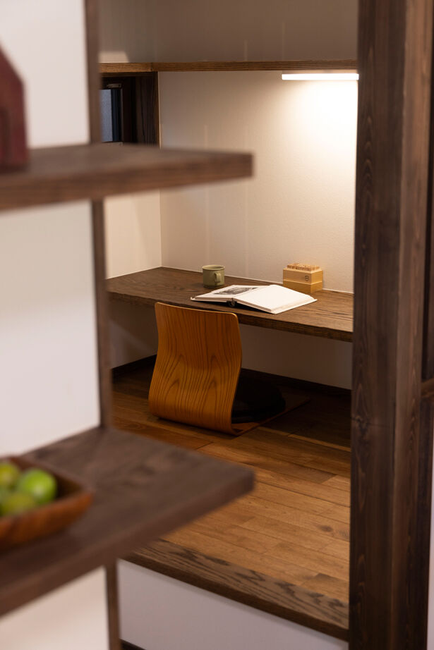 愛和 【2000万円台×22坪×平屋×間取図】古民家喫茶の空気をまとうLDK。木の温もりと珈琲の香りに包まれる平屋の建築実例画像13