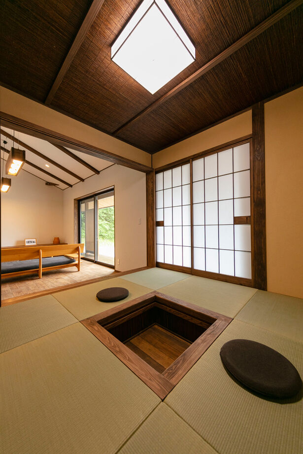 愛和 【平屋×薪ストーブ×間取図】雄大な自然の中に佇む平屋で、憧れの薪ストーブを囲む暮らしの建築実例画像6