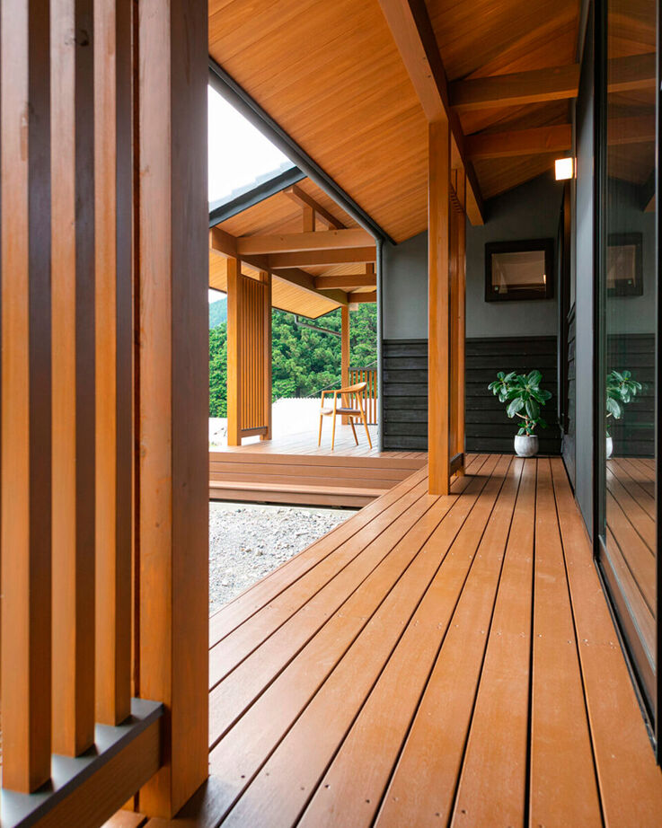 愛和 【平屋×薪ストーブ×間取図】雄大な自然の中に佇む平屋で、憧れの薪ストーブを囲む暮らしの建築実例画像13