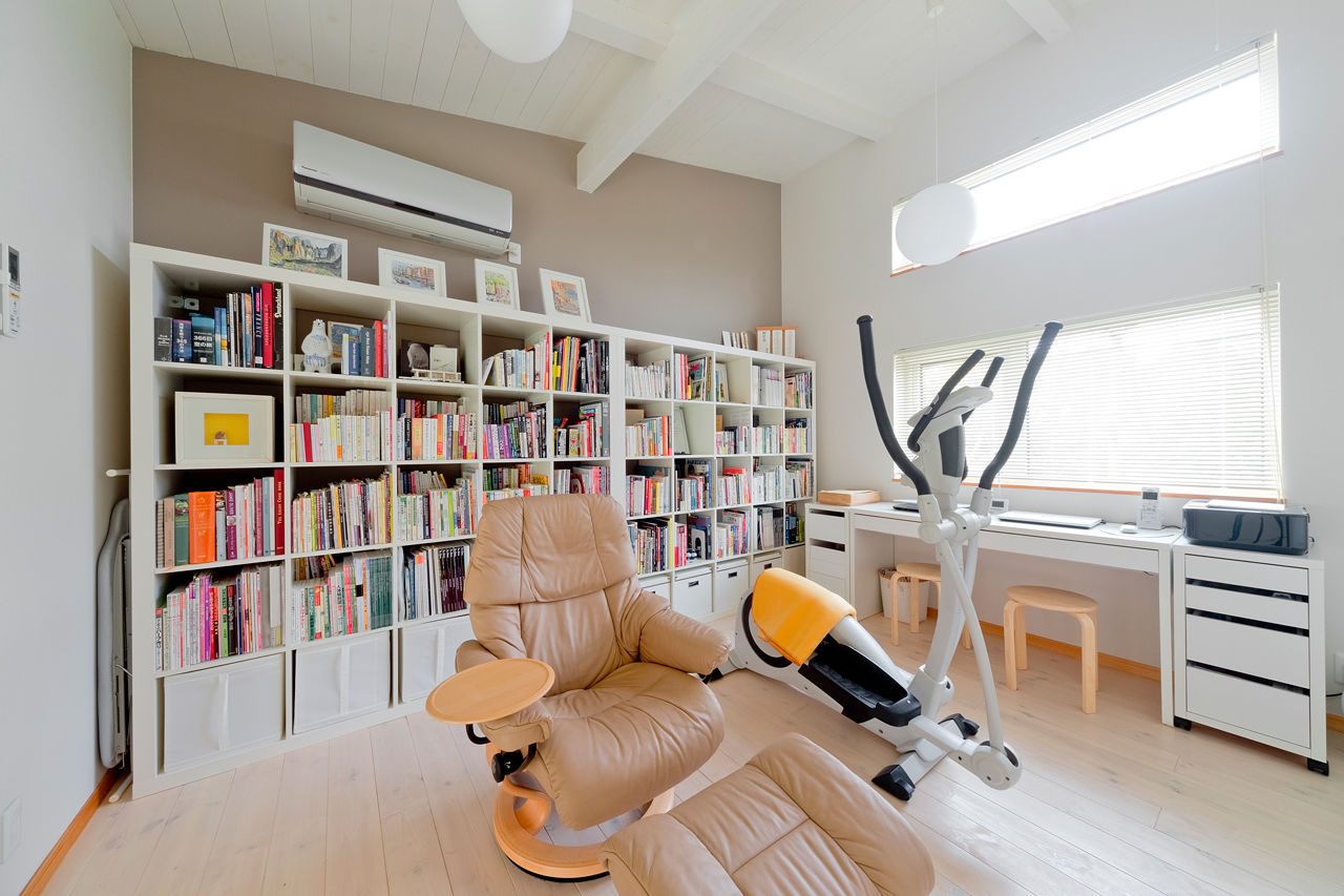 モコハウス 【川西市/北欧モダン/40坪台】暮らしていたドイツと同様の快適性を求めて。室内全体で光を共有する住まいの建築実例画像8