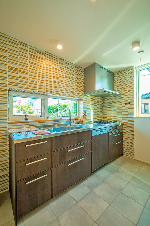 モコハウス 【川西市/シンプルモダン/30坪台】中庭を中心に配置。室内から庭木や星、月を眺められる住まいの建築実例画像6