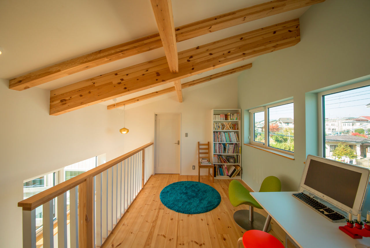 モコハウス 【川西市/シンプルモダン/30坪台】中庭を中心に配置。室内から庭木や星、月を眺められる住まいの建築実例画像8