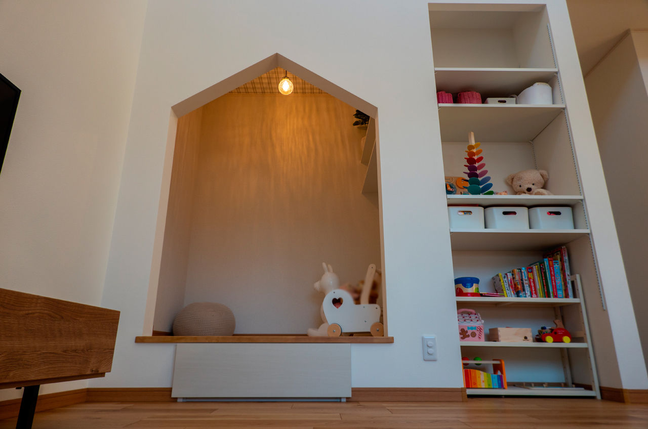 愛和住宅／クレバリーホーム 【愛知県｜1000万円台×30坪未満｜間取り有】収納重視の間取りがポイント。北欧風のコンパクトハウスの建築実例画像4