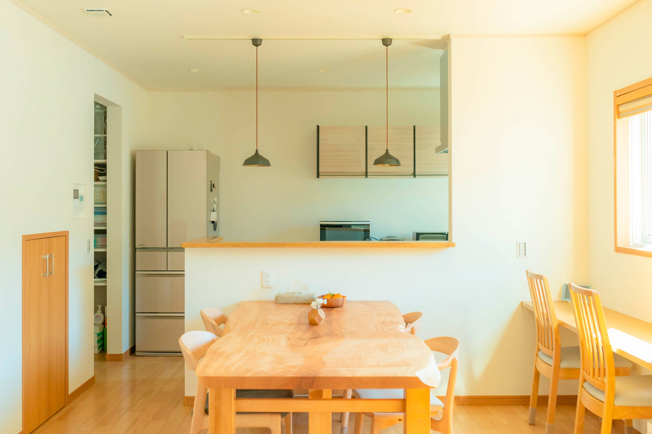 愛和住宅／クレバリーホーム 【愛知県｜2000万円台｜間取り有】ファミクロ、ランドリー、回遊動線で家事ラク。20代が建てたシンプルな家の建築実例画像