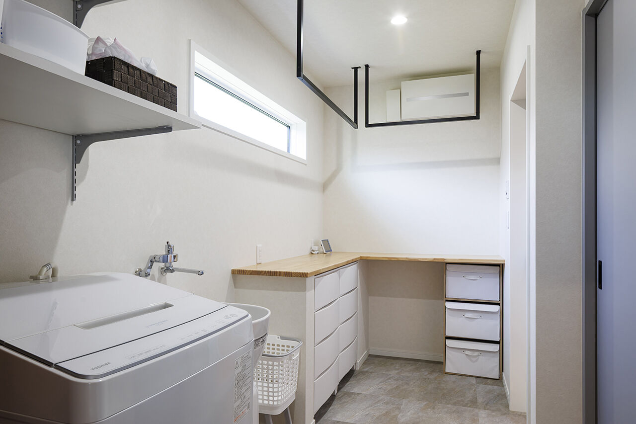 愛和住宅／クレバリーホーム 【愛知県｜2000万円台｜平屋｜間取り有】グレー系インテリアでオシャレに。家事らくも叶えたタイル外壁の家の建築実例画像6