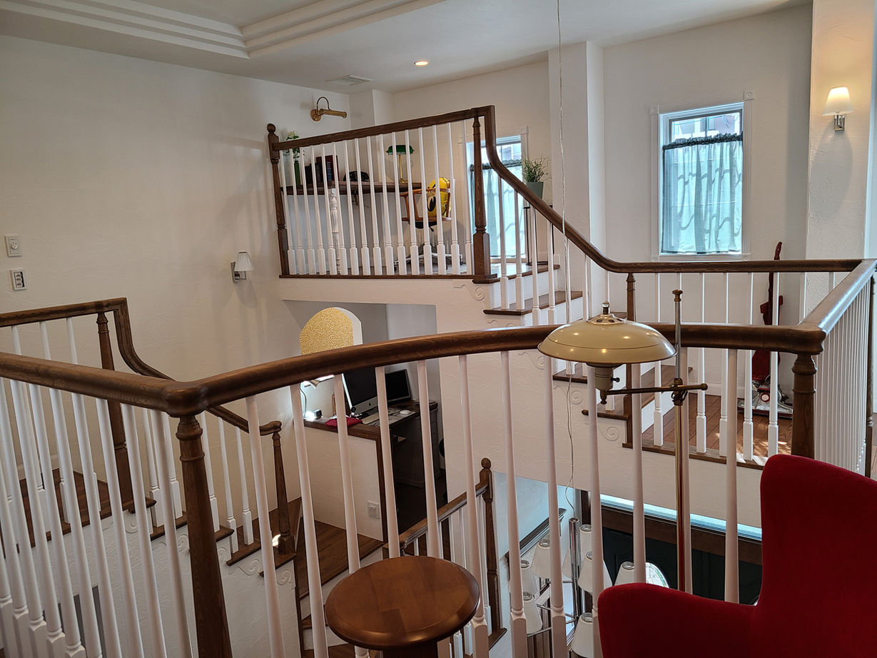 伊藤建築デザイン一級建築士事務所 【71.6坪/ビルトインガレージ】レンガタイル貼りの重厚感ある邸宅風の佇まい。ジョージアン様式の輸入住宅の建築実例画像5