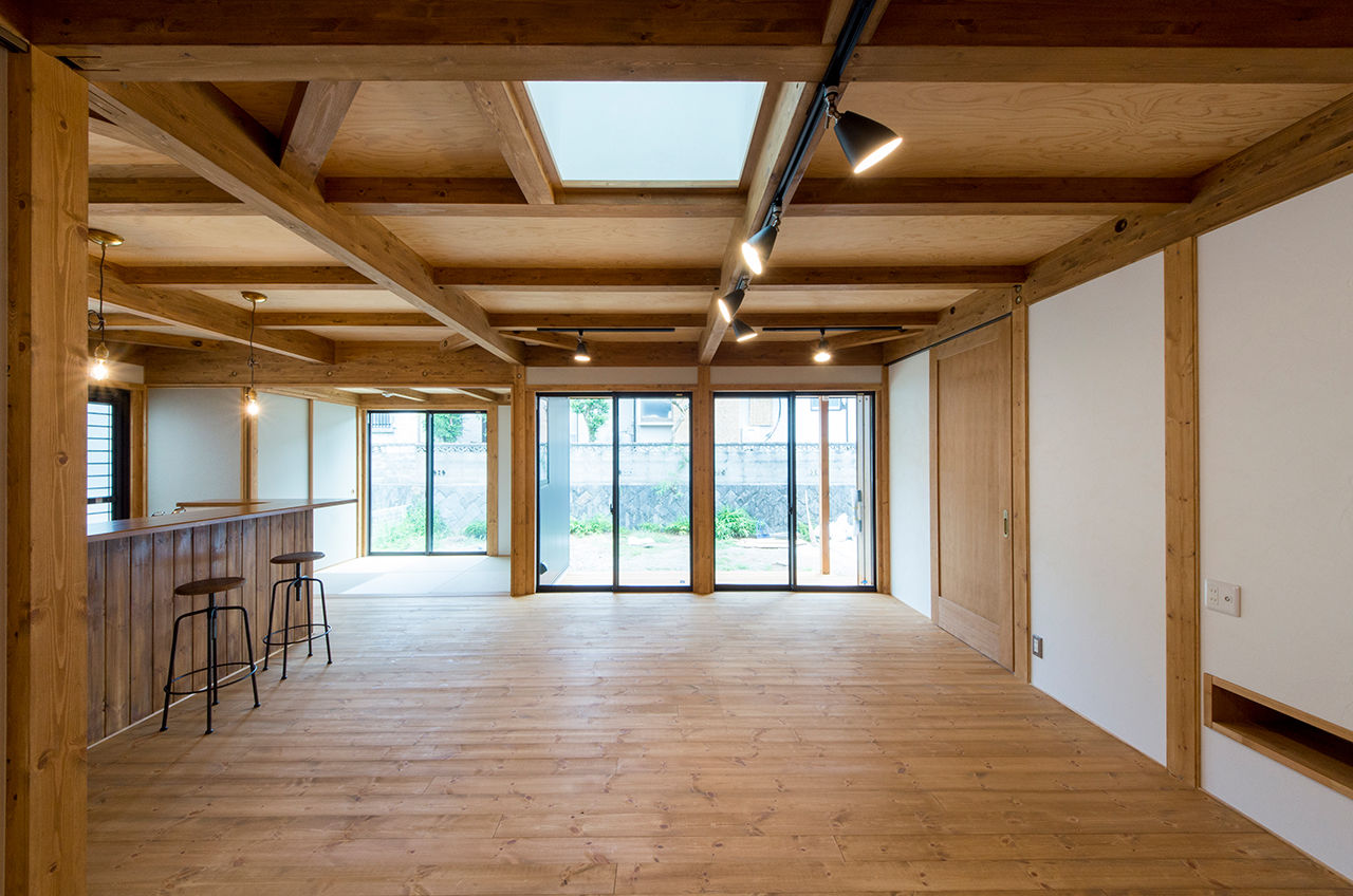 StoryHouse 【平屋×ウッドデッキ×4LDK】将来の二世帯も見据えた、カフェのようなおしゃれな家の建築実例画像3