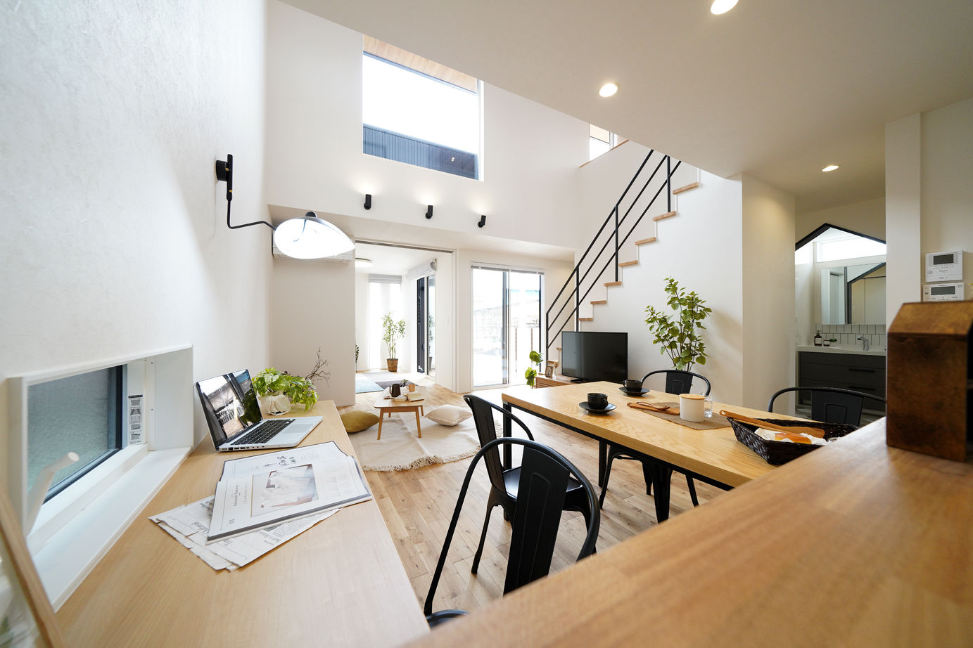 しあわせや/田尻木材 大きな吹き抜けのある長野市の家の建築実例画像4