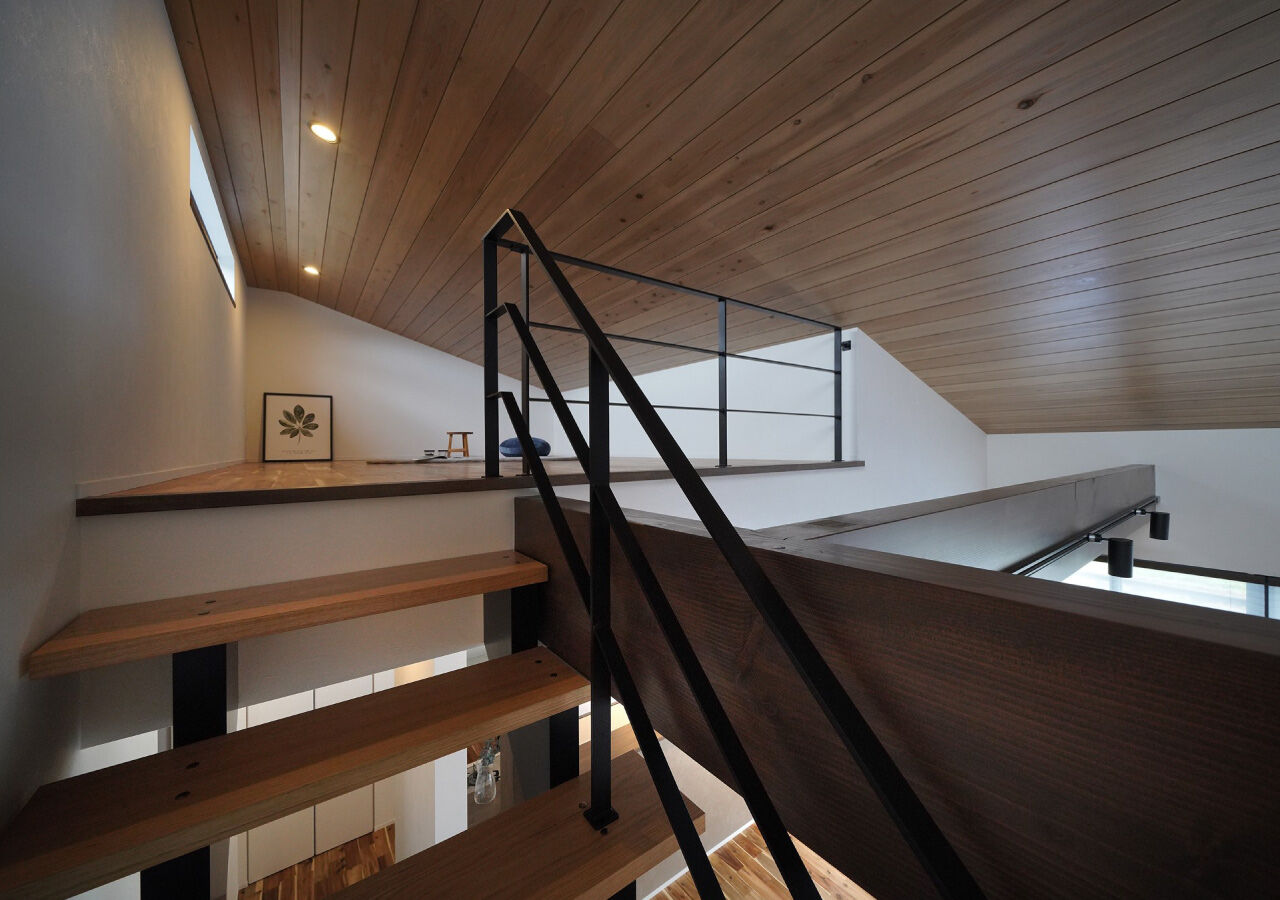 しあわせや/田尻木材 【須坂市/平屋/坪庭/ロフト】心地よさと美しさを大切にした、くつろぎの平屋の住まいの建築実例画像3