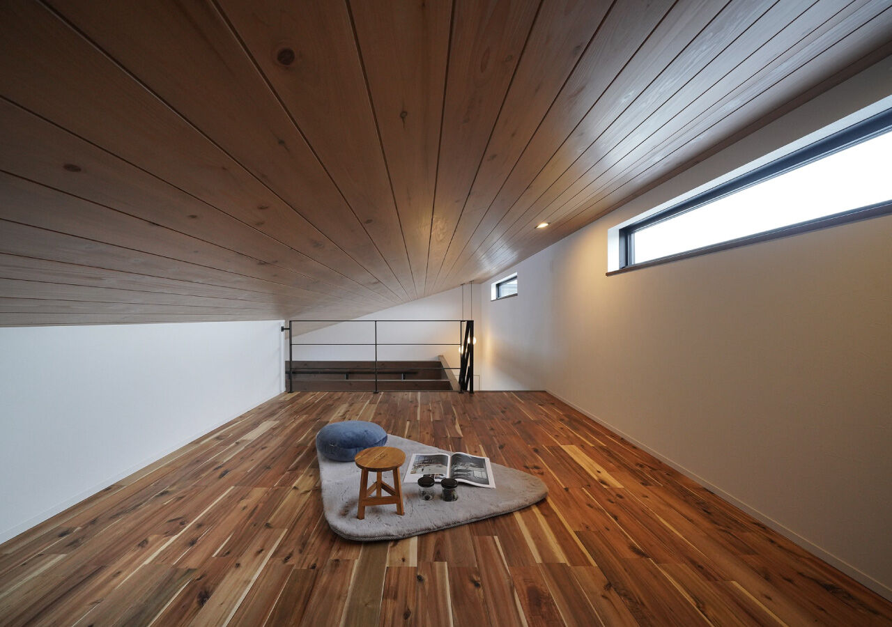 しあわせや/田尻木材 【須坂市/平屋/坪庭/ロフト】心地よさと美しさを大切にした、くつろぎの平屋の住まいの建築実例画像5