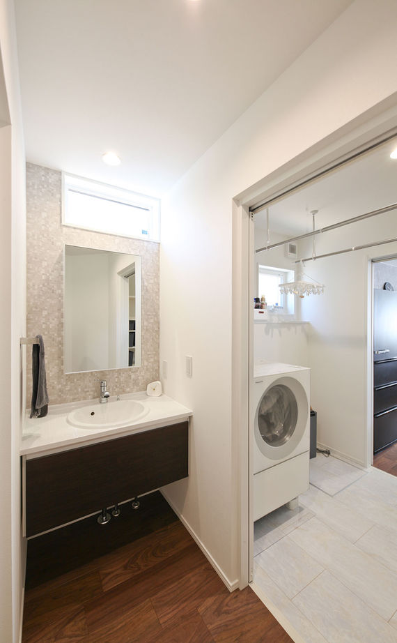 石友ホーム　滋賀支社 【50坪以上の土地/2000万円台/近江八幡市】サンクンリビングにひと目惚れ。完成したお家は「全てが大正解」の建築実例画像11