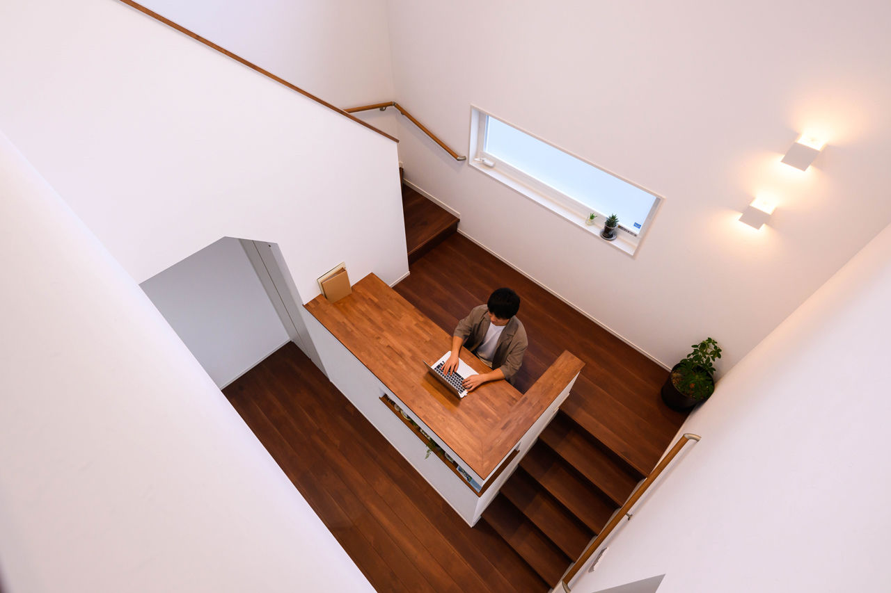 石友ホーム　滋賀支社 【50坪以上の土地/3000万円台/サンクンリビング/間取図】高性能、使いやすい動線で安心して子育てできる家の建築実例画像6