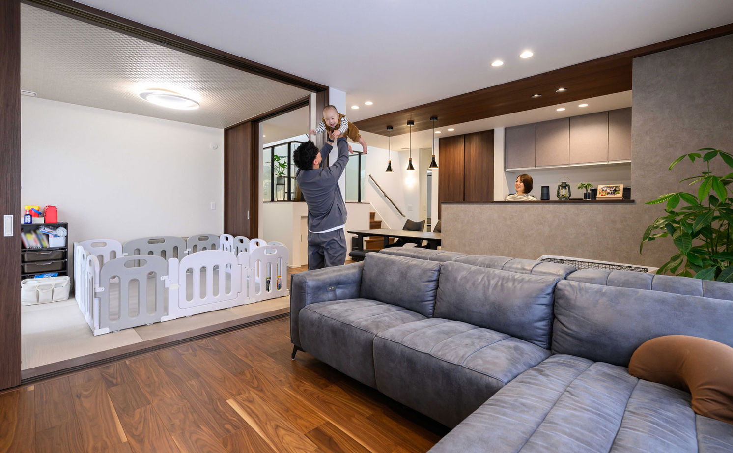 石友ホーム　滋賀支社 【50坪以上の土地/3000万円台/長浜市/間取図】15年連続北陸着工棟数No.1（※）の経験で建てた高性能な家の建築実例画像5