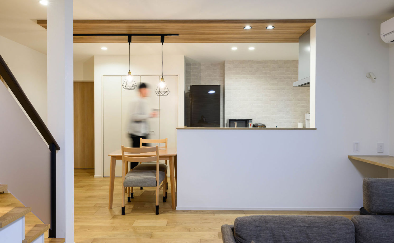 石友ホーム　滋賀支社 【50坪以上の土地/3000万円台/サンクンリビング/間取図】品質の高い建材で建てた家事ラクの家の建築実例画像5