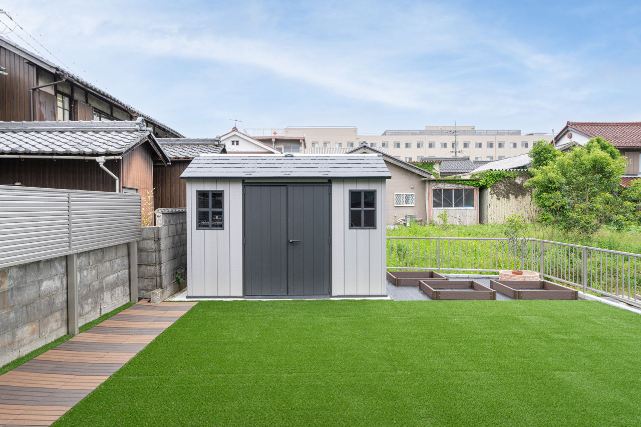 石友ホーム　滋賀支社 【50坪以上の土地/2000万円台/長浜市/間取図】三角屋根のカフェスペースとヌックに癒される家の建築実例画像9