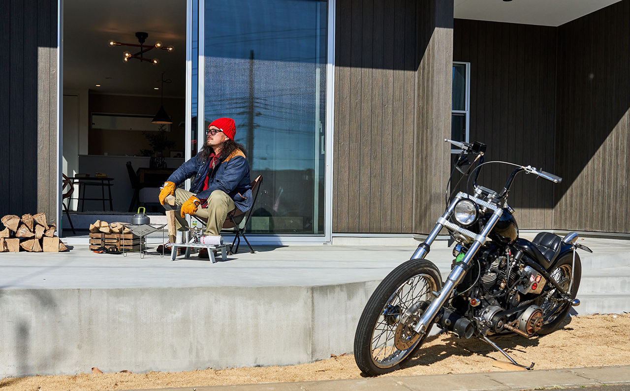 アイキョーホームのガレージハウス 【3364万円／延床34.8坪／間取図】毎日の暮らしをアクティブに。土間とフリースペースのある家の建築実例画像2