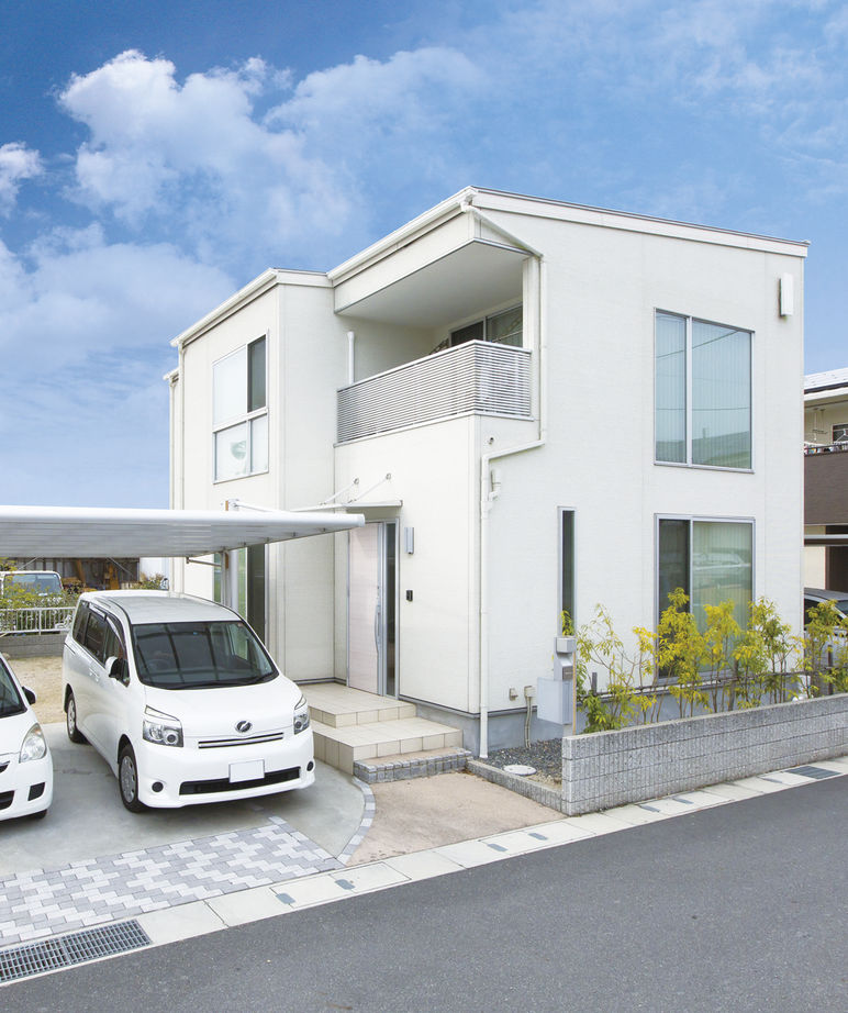 イシンホーム住宅研究会 大きく節約売電を目指す老後まで安心の家の建築実例画像