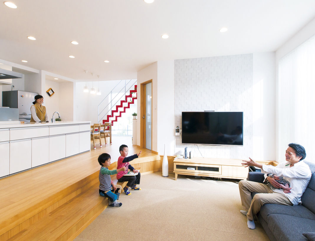 イシンホーム住宅研究会 大きく節約売電を目指す老後まで安心の家の建築実例画像2