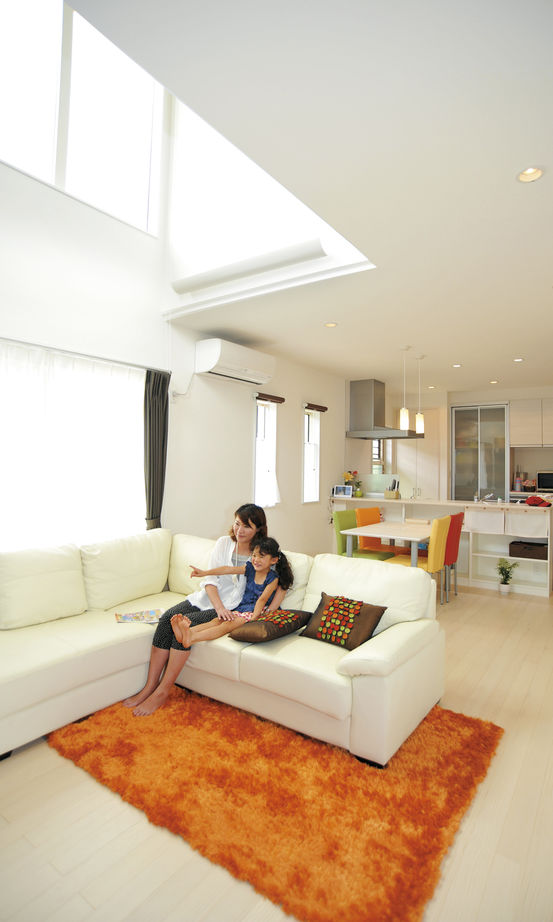 イシンホーム住宅研究会 未来のゼロエネ住宅だから将来が安心。約６５，０００円の売電実績の建築実例画像2