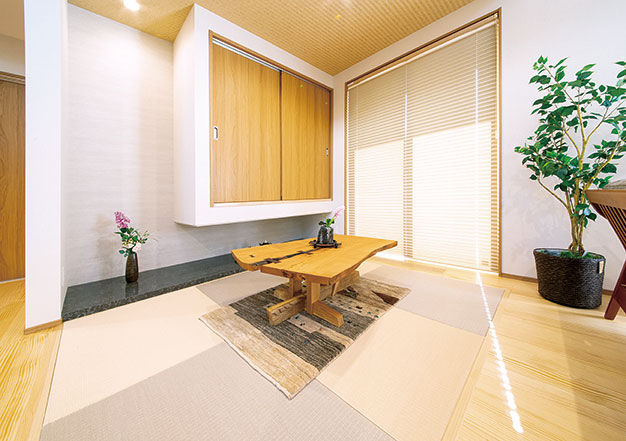 イシンホーム住宅研究会 未来のゼロエネ住宅！ゆとりの大空間で寛げる、老後まで安心の平屋。の建築実例画像5