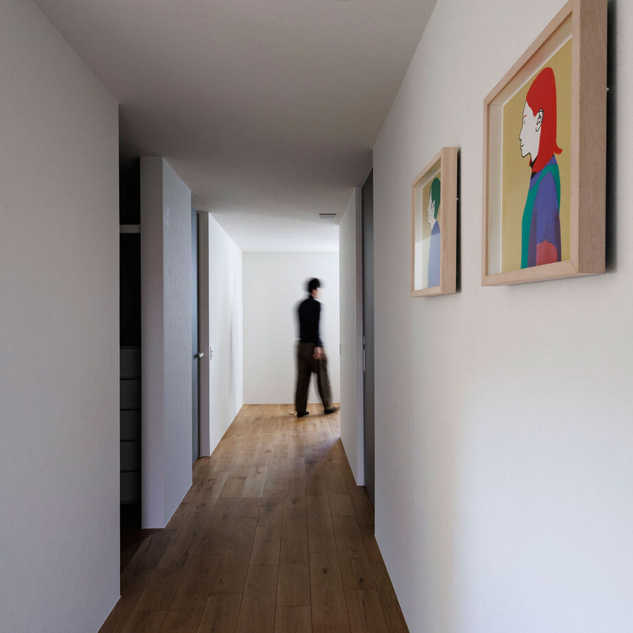 弘信建設 【札幌市/夫婦2人暮らし/間取図有/1LDK+個室2つ＋書斎/風景を取り込む】市街地を一望し静かな時間を楽しむの建築実例画像9