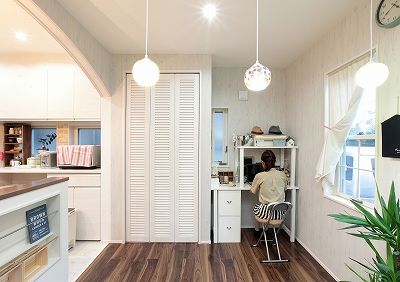 むぎくら 【1,500～1,999万円/38.3坪/間取り図有】好きなものに囲まれて毎日が楽しい「プロヴァンス風」のお洒落な家の建築実例画像3