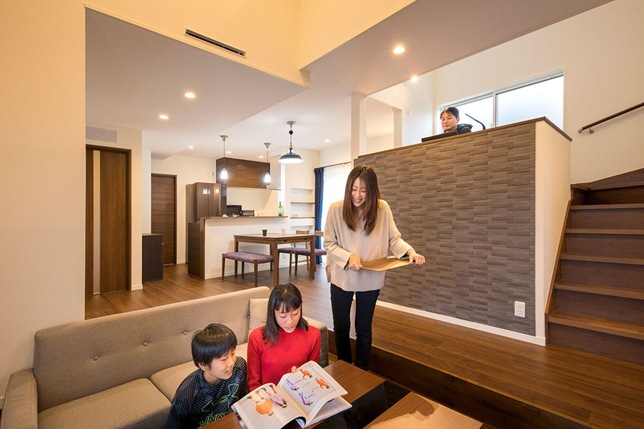 エイト 【桧家住宅/4人家族/平屋/太陽光発電/シューズクローク/小屋裏収納】大容量収納と省エネで快適な住まいの建築実例画像3