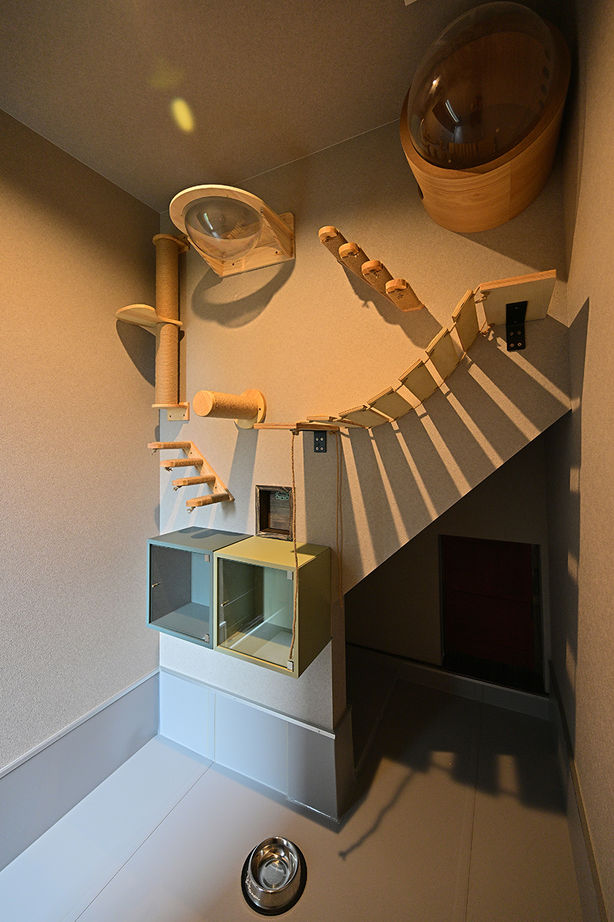 HOLOS HOME（ホロスホーム） 【愛知県|2人暮らし|ペット】猫も、犬も…薪ストーブの前で丸くなる。またやって来る、2人と2匹の暖かい冬の建築実例画像7