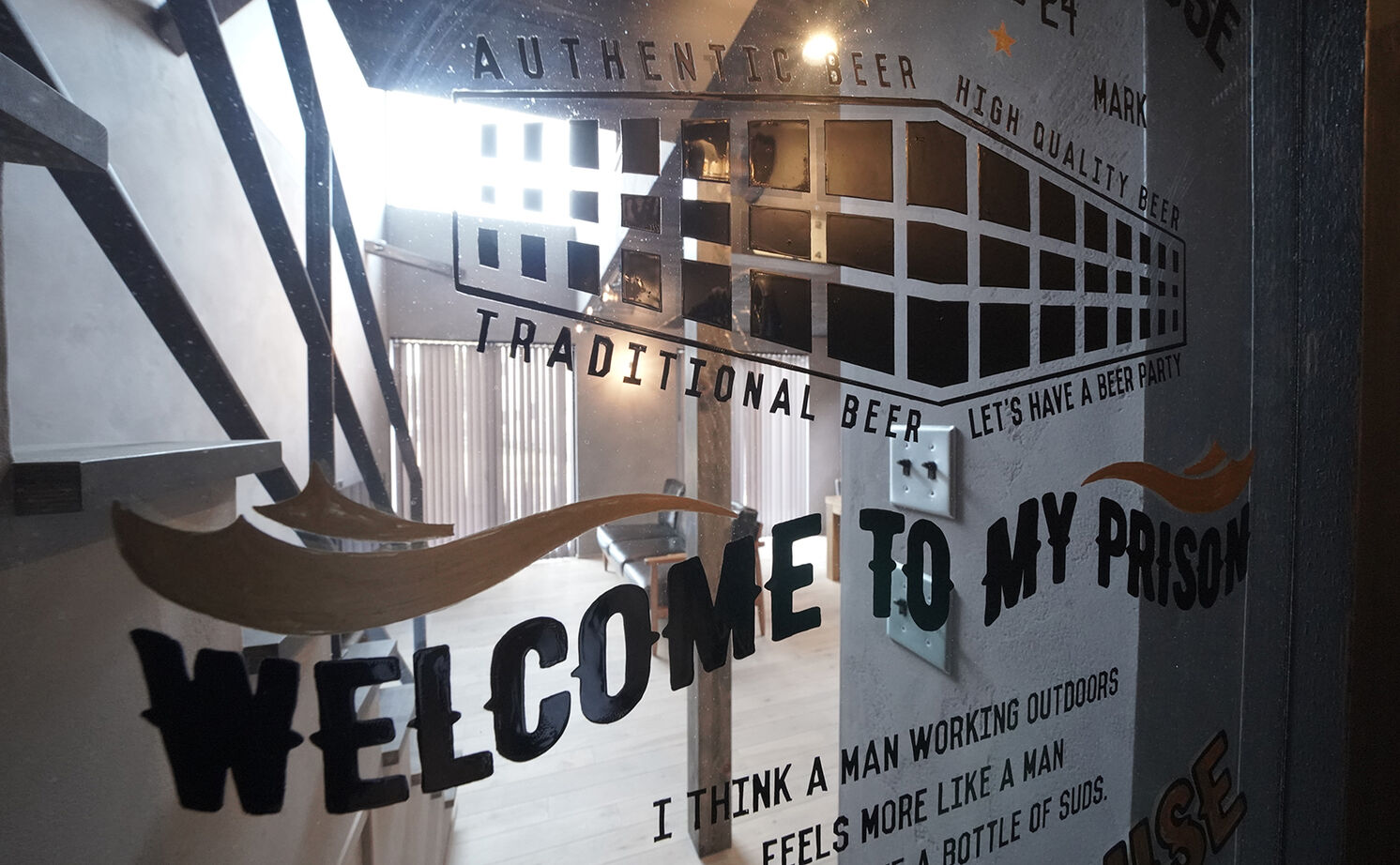 HOLOS HOME（ホロスホーム） 【豊川市｜監獄風ハウス｜こだわりアイテム】ダークヴィンテージスタイルハウスの建築実例画像4