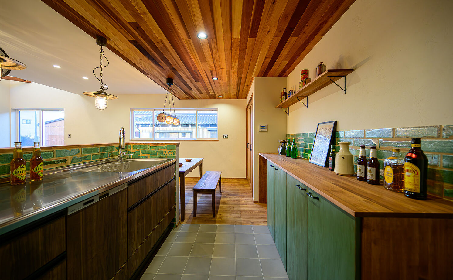 HOLOS HOME（ホロスホーム） 【三重県亀山市|アメリカンレトロ|素材】こだわりの趣味部屋と使いやすい家事動線の建築実例画像6