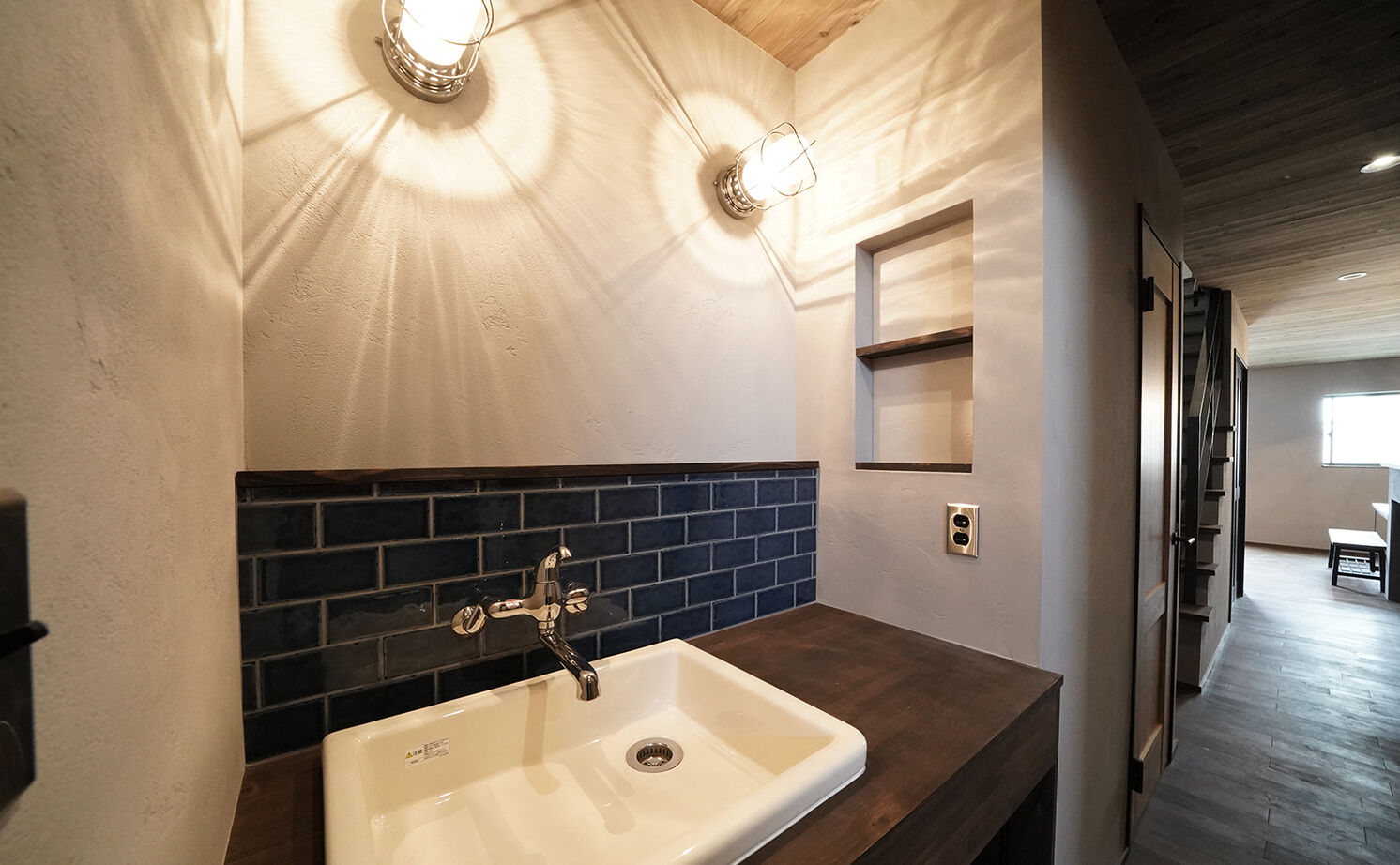 HOLOS HOME（ホロスホーム） 【西春日井郡｜レンガ貼り｜吹き抜け】時を重ねるごとに味わいを増す、ヴィンテージガレージハウスの建築実例画像13