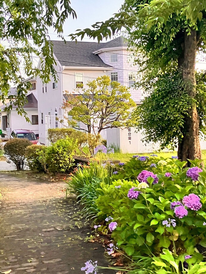 北条建設 【2500～2999万円/フレンチモダン】石貼りと塗り壁の外壁。お気に入りの家具でゲストをおもてなしの建築実例画像2