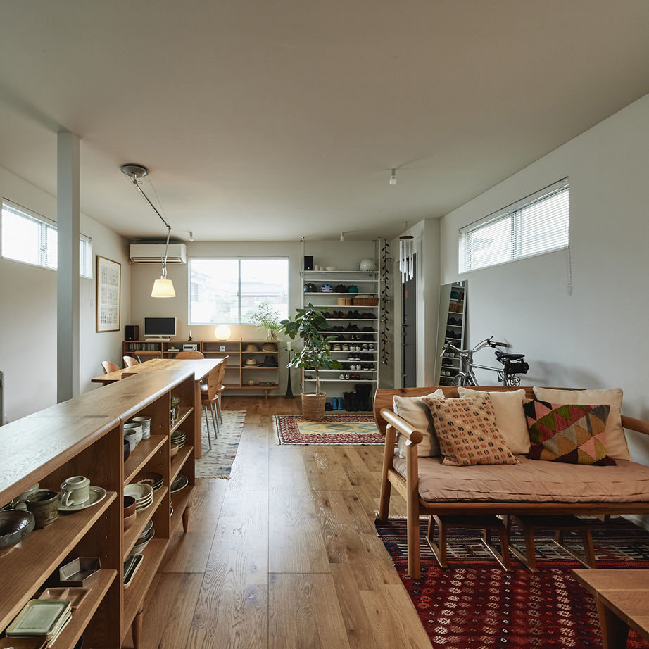 タカノホーム 【平屋/狭小・変形地】シンプルで無駄のない小さな空間の建築実例画像5