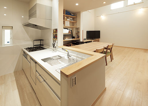 椎葉工務店 【2500万円‐3000万円】高気密高断熱にこだわった　中庭を囲んで暮らす桧の家の建築実例画像4