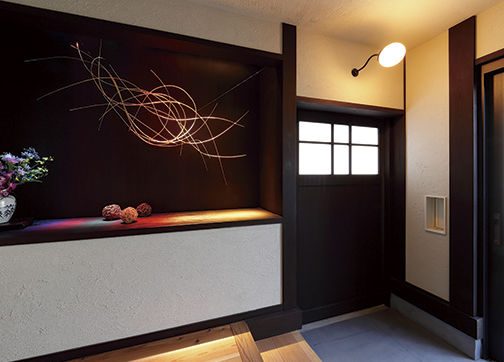 椎葉工務店 【2500万円‐3000万円】思わず見上げる地松の梁に　歳月を経た木の味わいが宿るの建築実例画像4