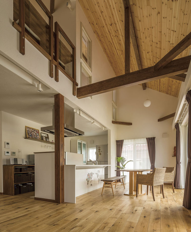 しのだ工務店 コンセプトは南国コテージ　豊かな時を育む総漆喰の住まいの建築実例画像2