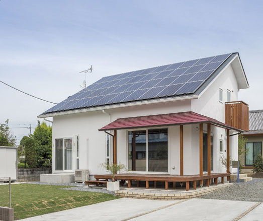 しのだ工務店 コンセプトは南国コテージ　豊かな時を育む総漆喰の住まいの建築実例画像3