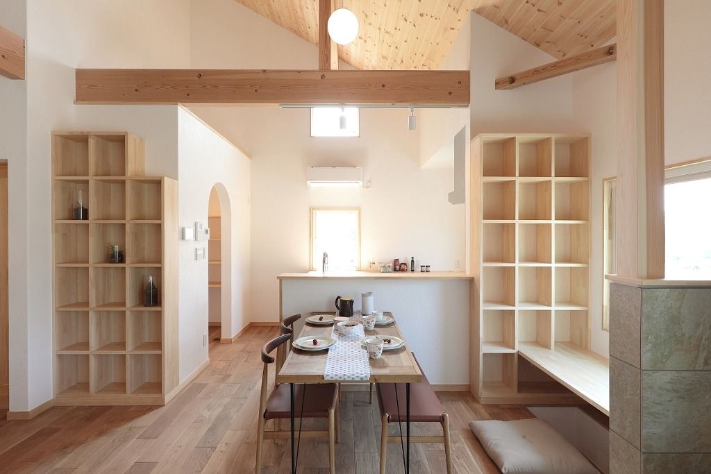 しのだ工務店 【平屋+α/2000万円台】自然に溶け込む心豊かな毎日を。薪ストーブと土間のあるの家の建築実例画像5