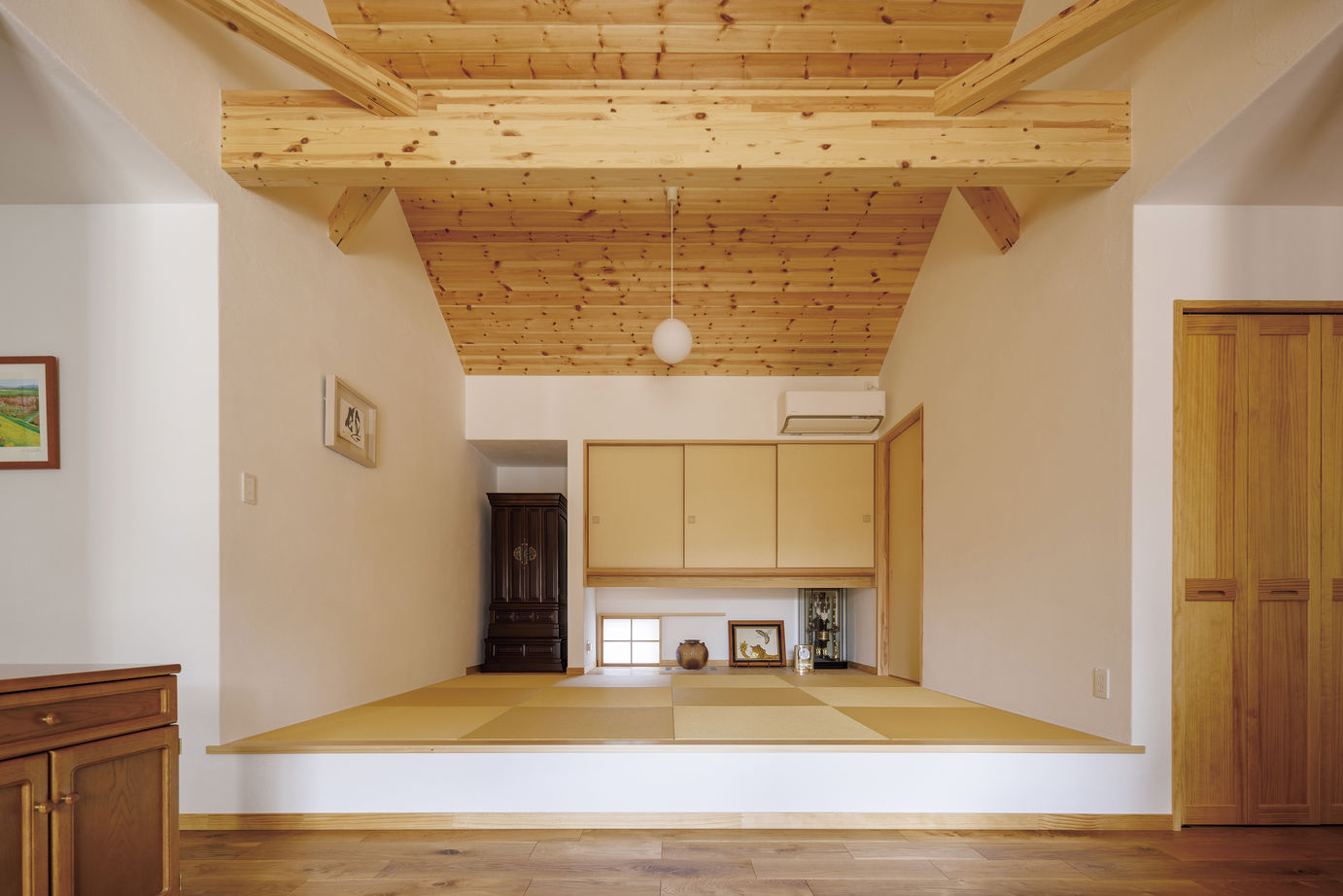 しのだ工務店 【3000万円台/平屋/インナーガレージ】要望＋αのプランで大満足の平屋暮らしの建築実例画像6