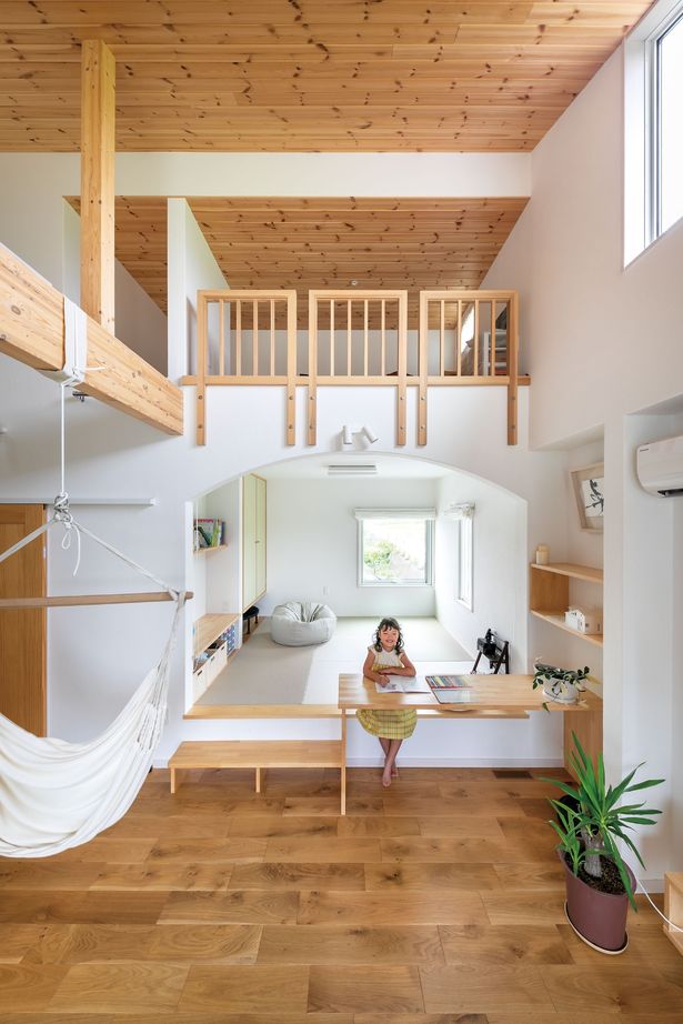 しのだ工務店 漆喰の魅力を随所で実感。家族がつながり、絆の深まる家の建築実例画像6