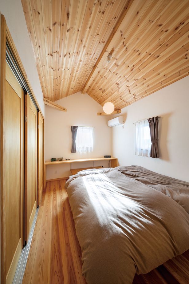 しのだ工務店 良いものを長く大切にしたい。 夫妻が選んだ漆喰・無垢材の家の建築実例画像9