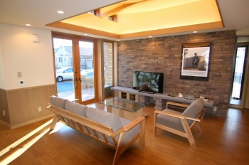 アルファホーム／オーガニックハウス新潟 モダンで優雅かつ上品なデザインの美しい平屋住宅の建築実例画像3