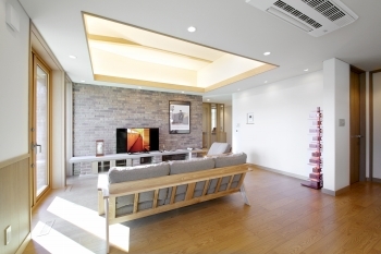 アルファホーム／オーガニックハウス新潟 モダンで優雅かつ上品なデザインの美しい平屋住宅の建築実例画像5